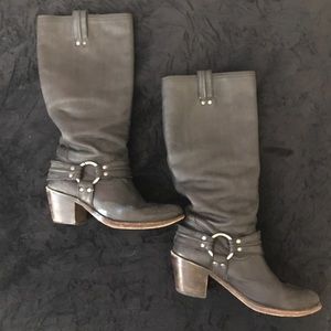 FRYE Women’s Black Harness Boots